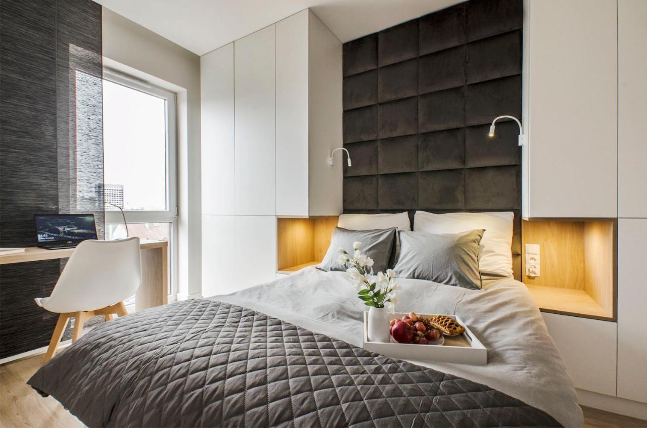 Sky Home- Ilumino Apartment -Centrum, Parking, Klimatyzacja, Dostep Na Kod 罗兹 外观 照片